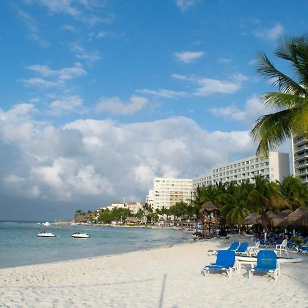Oceanfront Condo At Voted Best Cancun Sandy Beach Exterior photo