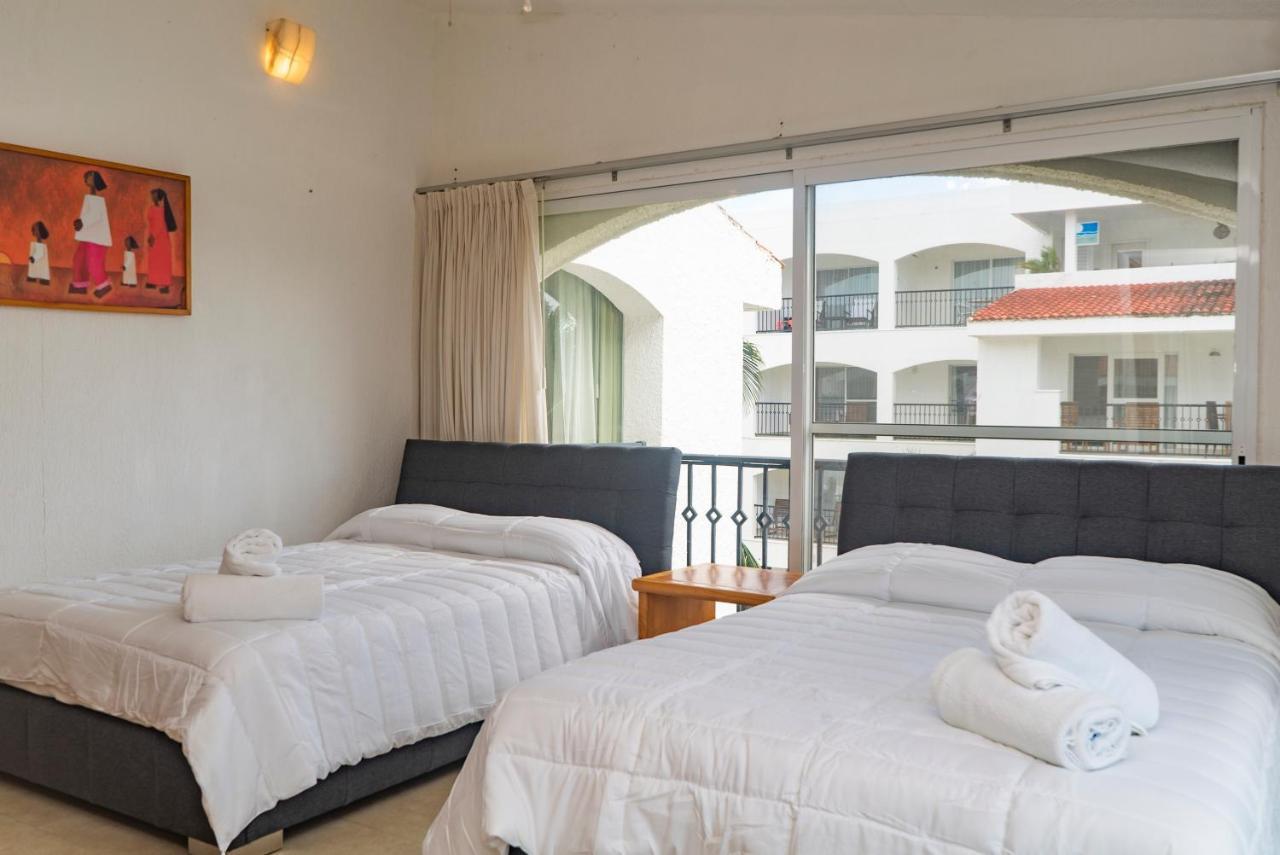 Oceanfront Condo At Voted Best Cancun Sandy Beach Exterior photo